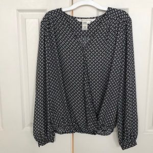 Max studio blouse